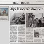L’Est Républicain : Alyx, le rock sans frontière